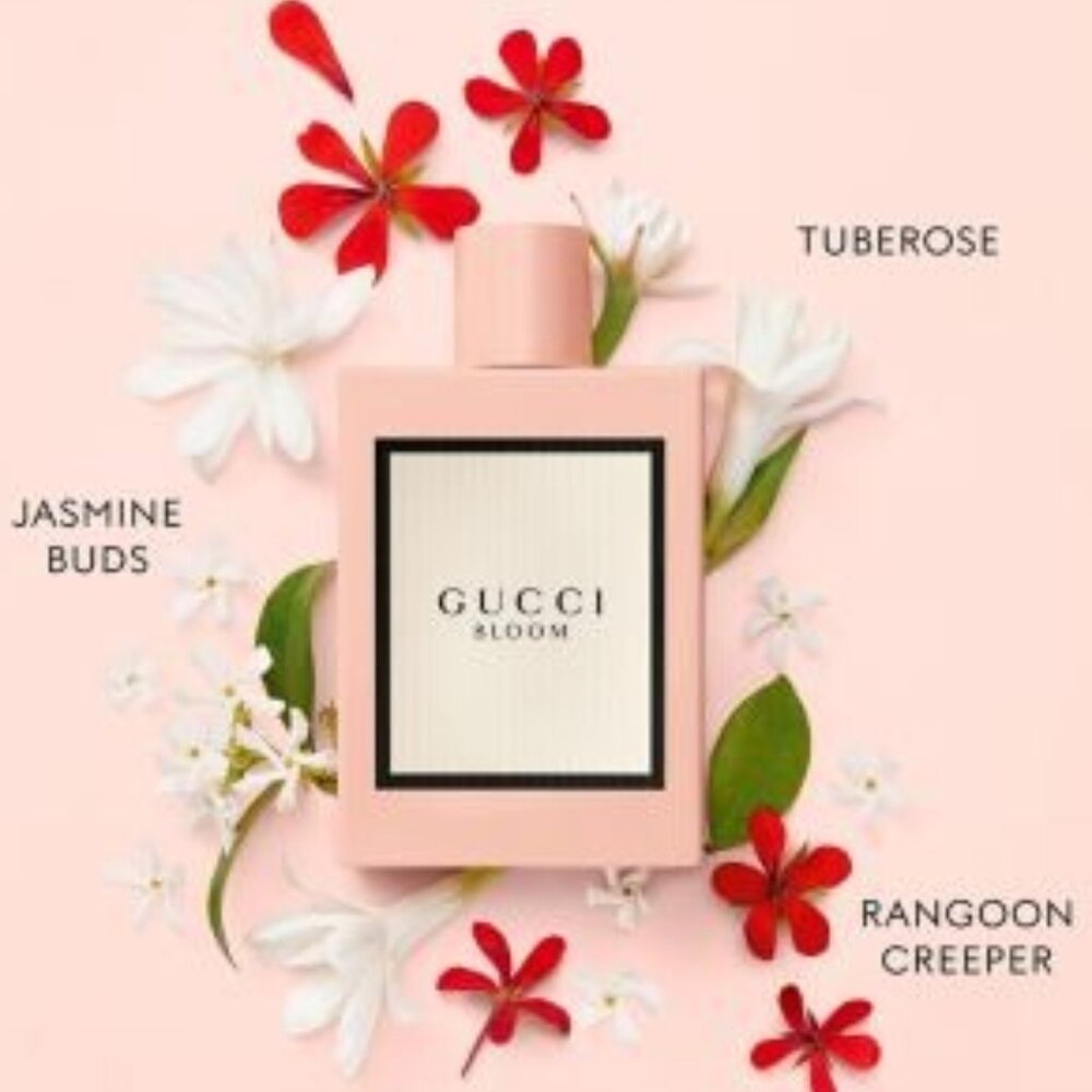 Gucci Bloom EDP Floral White Floral Jasmine Tuberose-Mini 5ml,0.17oz-BOXED-NEW - Picture 4 of 12